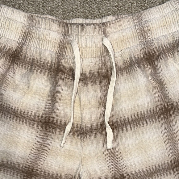 American Eagle Outfitters Plaid lounge Pants - Beige and Brown - Picture 3 of 6